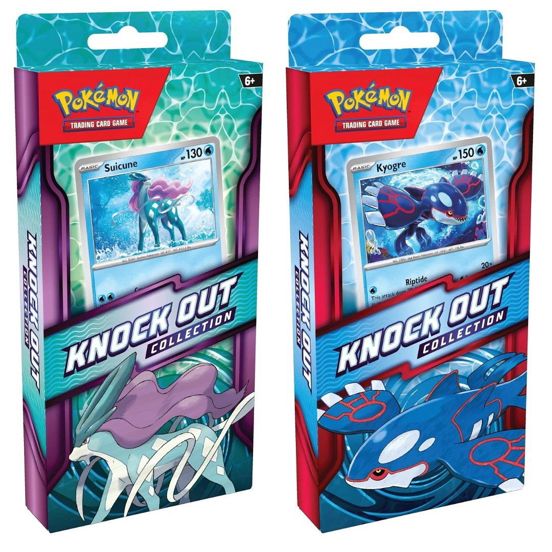 Pokémon TCG: 2026 Knock Out Collection (Kyogre or Suicune)