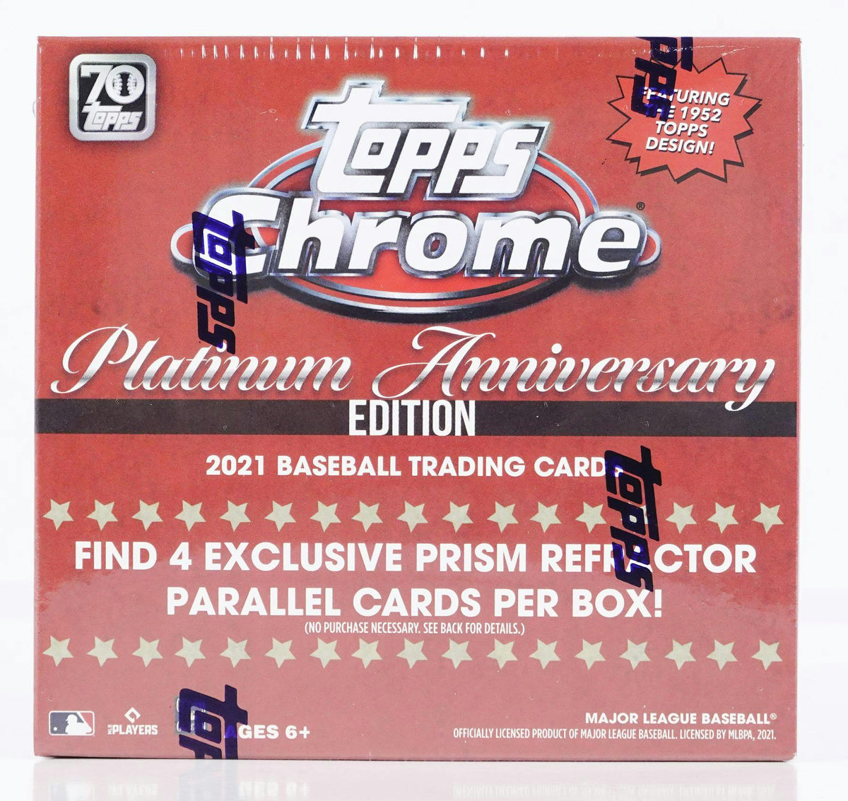 2021 Topps Chrome Platinum Anniversary Edition Mega Box (5/31/22)