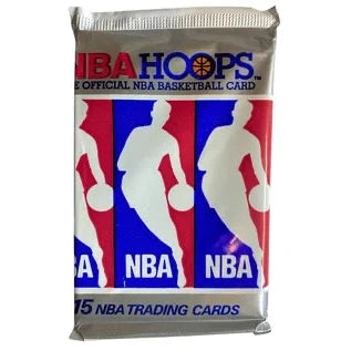 1990-91 NBA Hoops Series 1 Basketball 36-Pack Wax Box