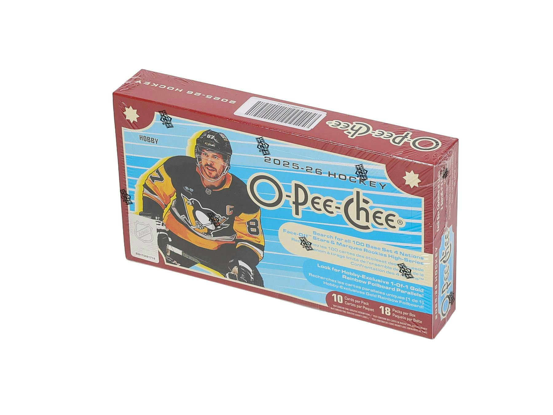 2025-26 Upper Deck O-Pee-Chee Hockey Hobby Pack (1/29)