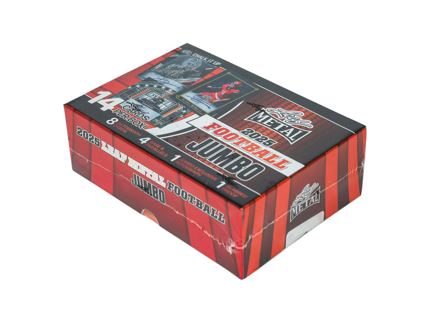 2025 Leaf Metal Football Hobby Jumbo Box