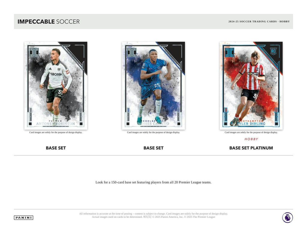 2024-25 Panini Impeccable Soccer Hobby Box