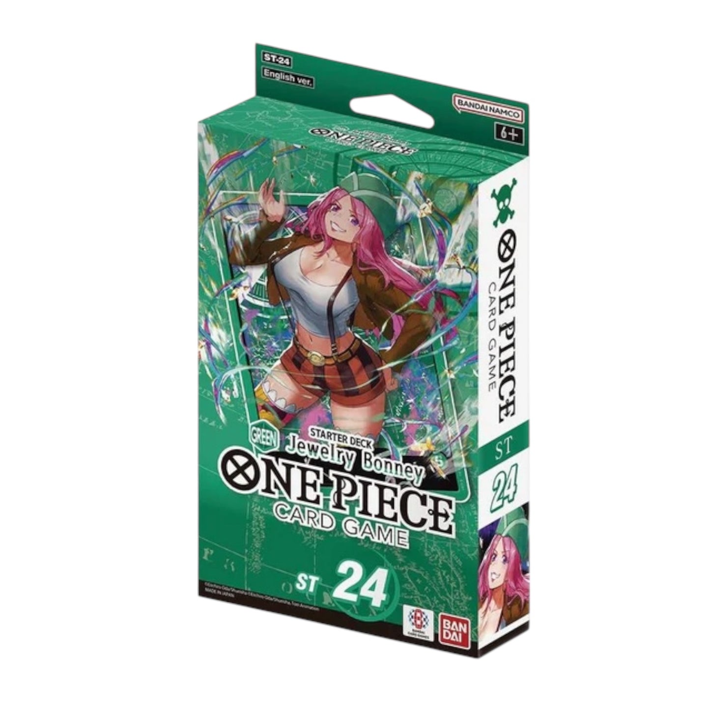 One Piece TCG: Green Jewelry Bonney Starter Deck (ST-24)