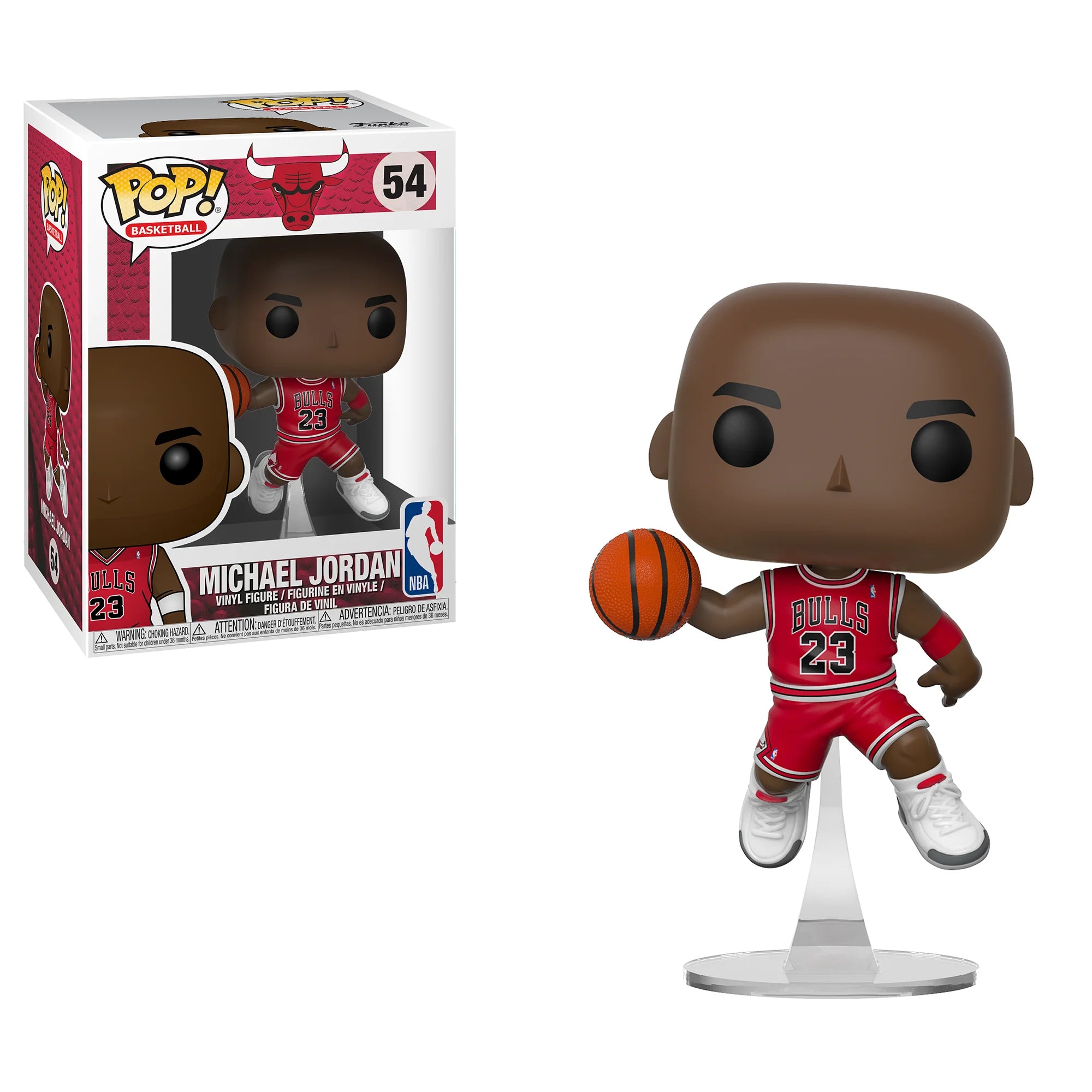 Funko POP! NBA Collectible Michael Jordan Vinyl Figure 54 Chicago Bulls