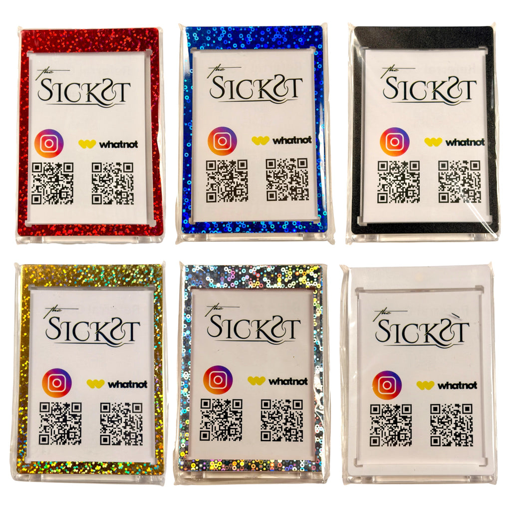 The Sickst 35pt Magnetic Trading Card Holder (Assorted) — $2 each or 3 for $5
