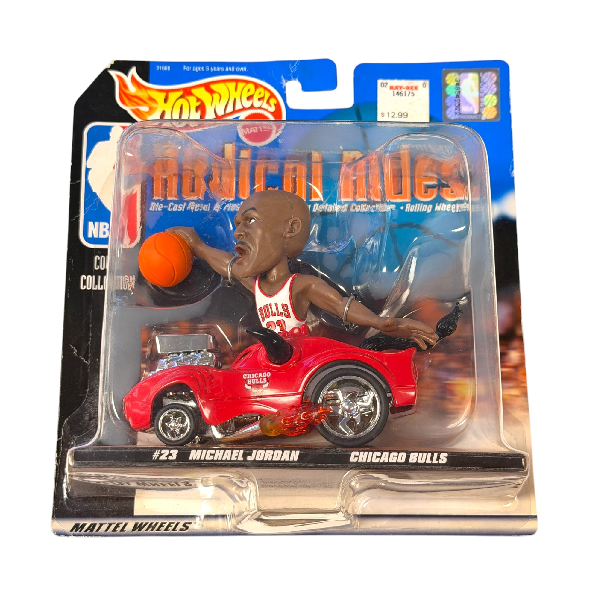 1998 Hot Wheels Radical Rides Chicago Bulls #23 Michael Jordan