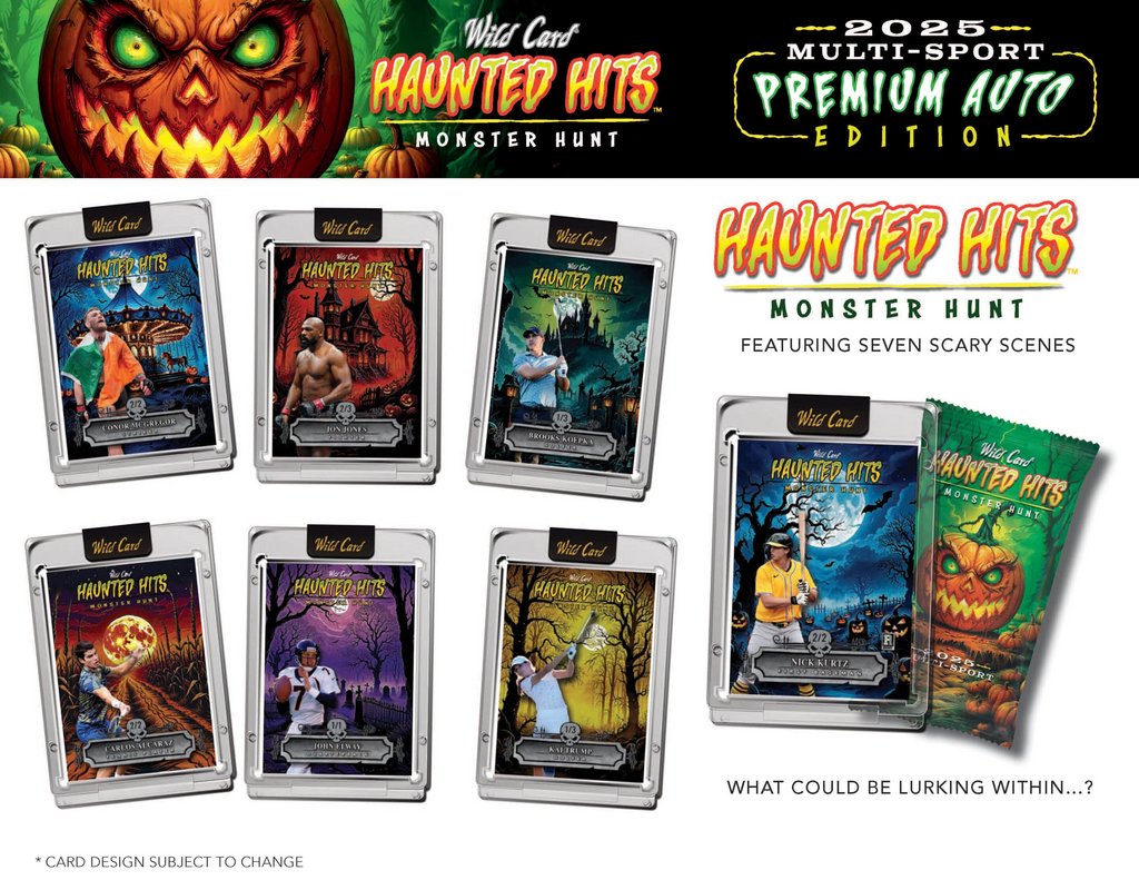 2025 Wild Card Haunted Hits Multi Sport Premium Auto Edition Hobby Box 2025-wild-card-haunted-hits-multi-sport-premium-auto-edition-hobby-box