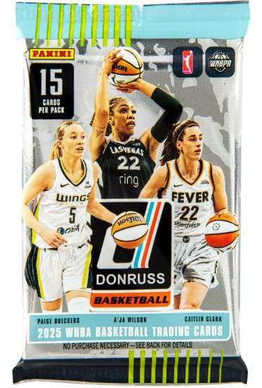 2025 Panini Donruss WNBA Basketball Trading Card 6-Pack BLASTER Box