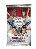 2026 Topps Series 1 Baseball Hobby Pack (2/11)