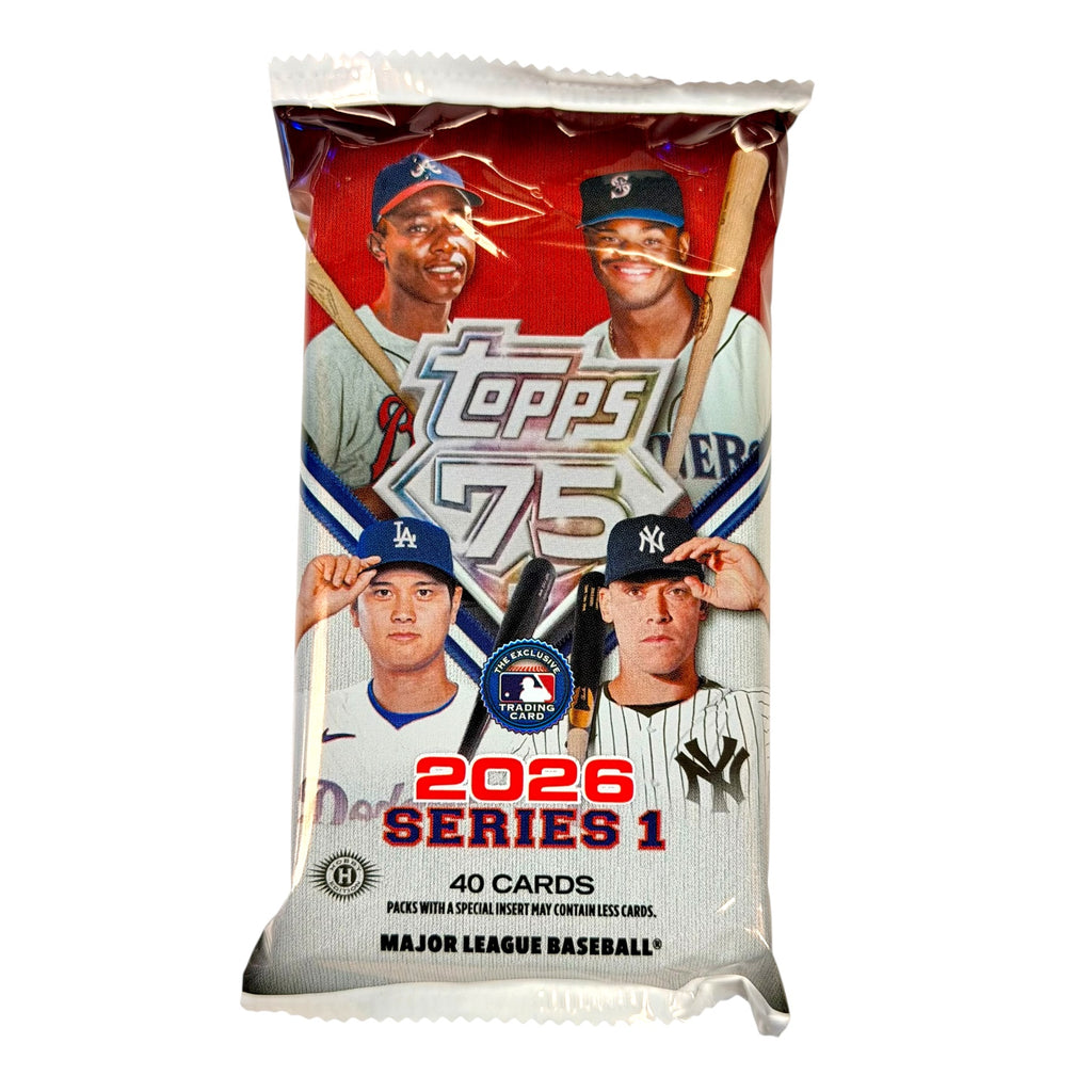 2026 Topps Series 1 Baseball Hobby Jumbo Pack (2/11)