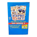 1991 Pro Set Series 1 NFL Football 36-Pack Wax Box (Factory Sealed)