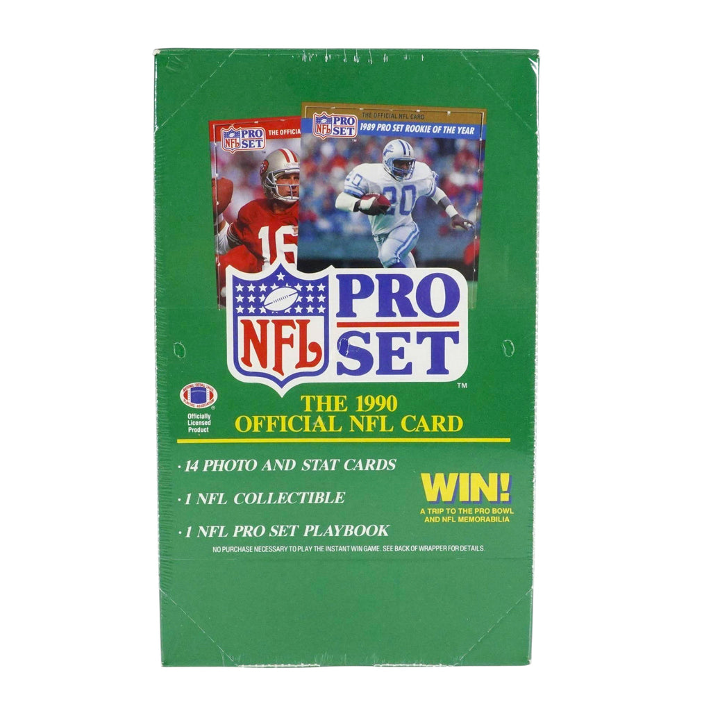 1990 Pro Set Series 1 NFL Football Wax Pack