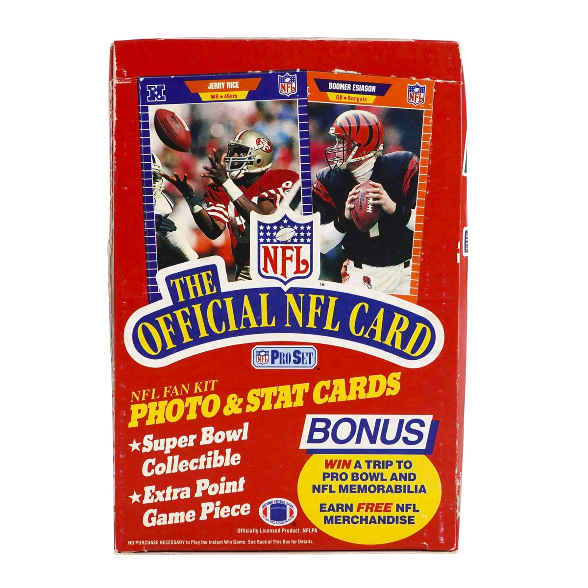 1989 Pro Set Series 2 NFL Football 36-Pack Wax Box (Factory Sealed)