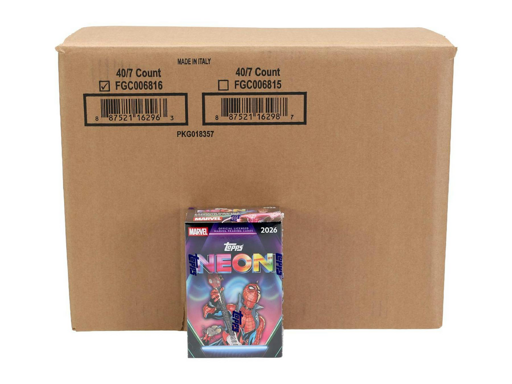 2026 Topps Marvel Neon Blaster 40-Box Case