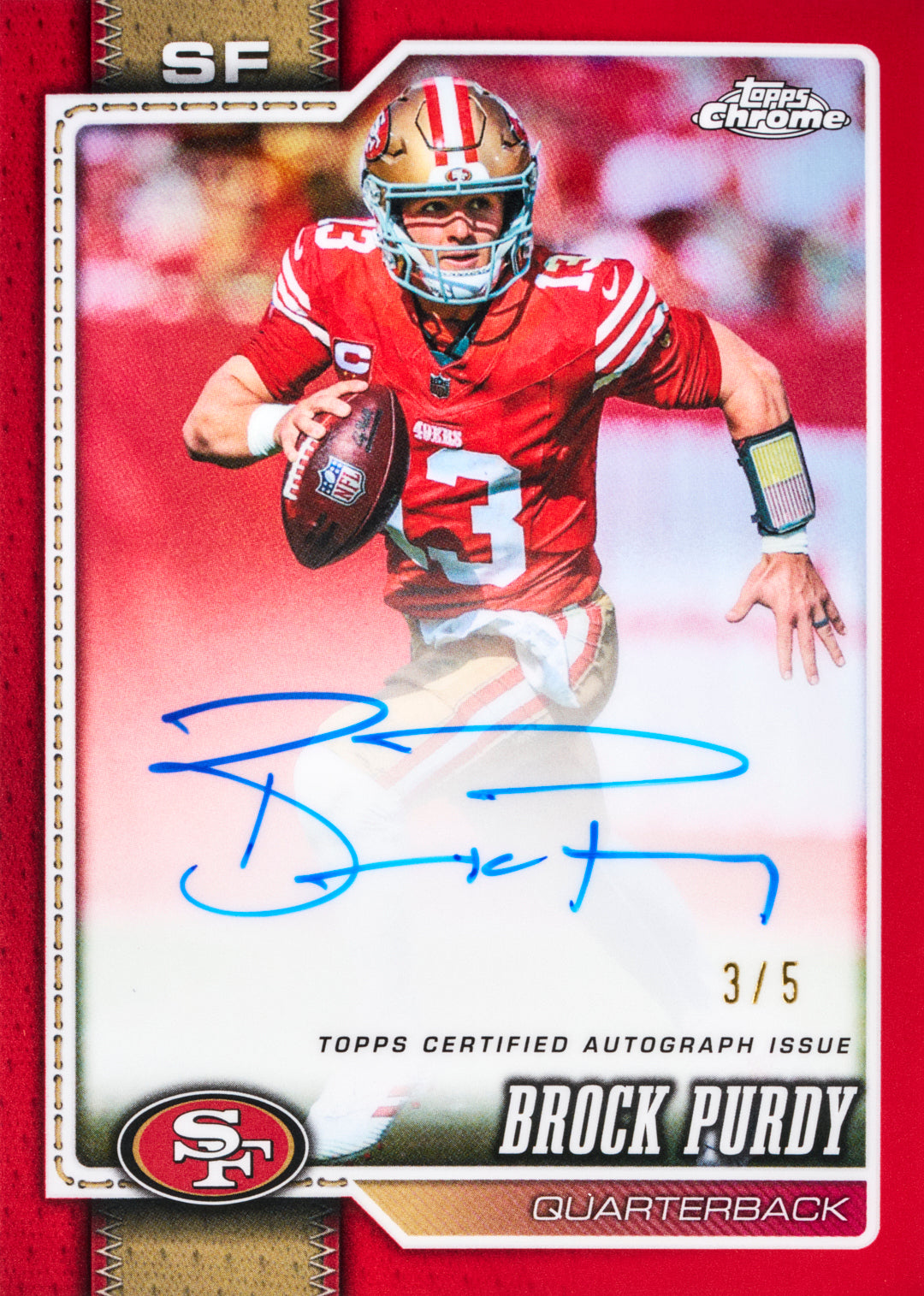 2026 Topps Chrome Football Hobby Box (Presell 11/13)
