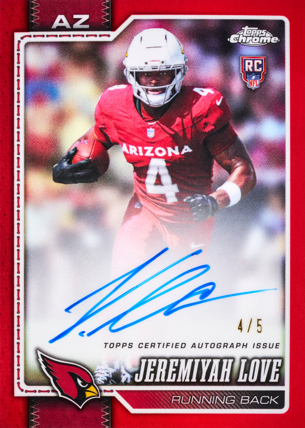 2026 Topps Chrome Football Hobby Box (Presell 11/13)