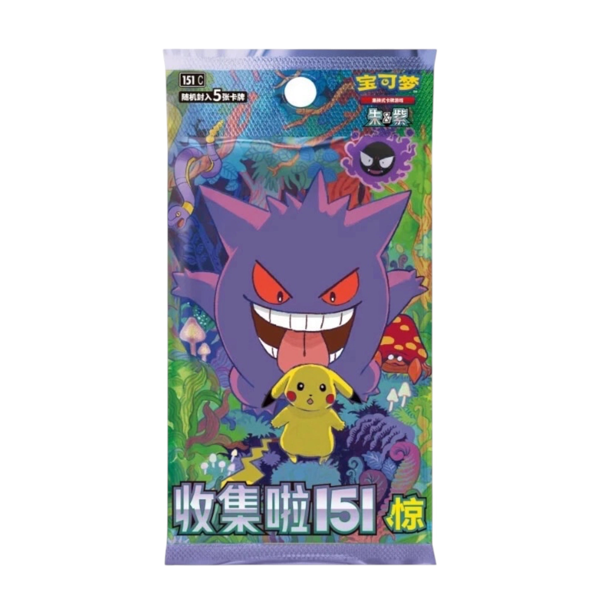 Pokémon TCG: Scarlet & Violet - Collect 151 Surprise 15-Pack Simplified Chinese Slim Booster Box (151C) (7/18/25)
