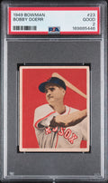 1949 Bowman Bobby Doerr #23 PSA 2 GOOD – Boston Red Sox (GC)