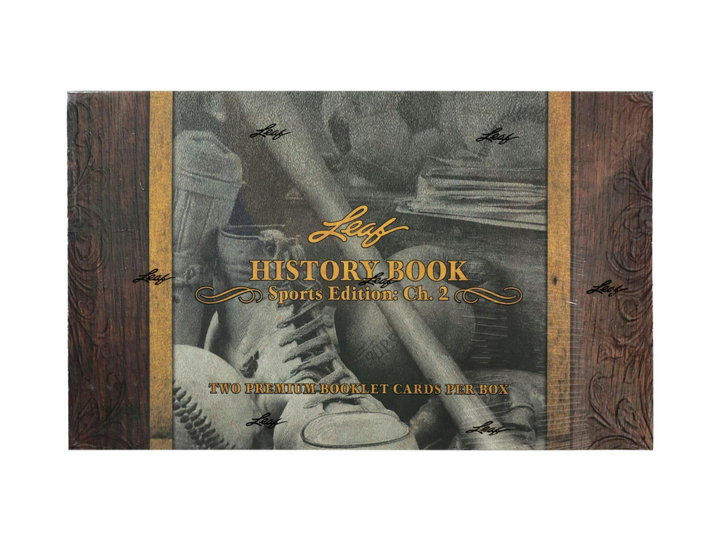 2025 Leaf History Book Sports Edition: Chapter 2 10-Box Hobby Case