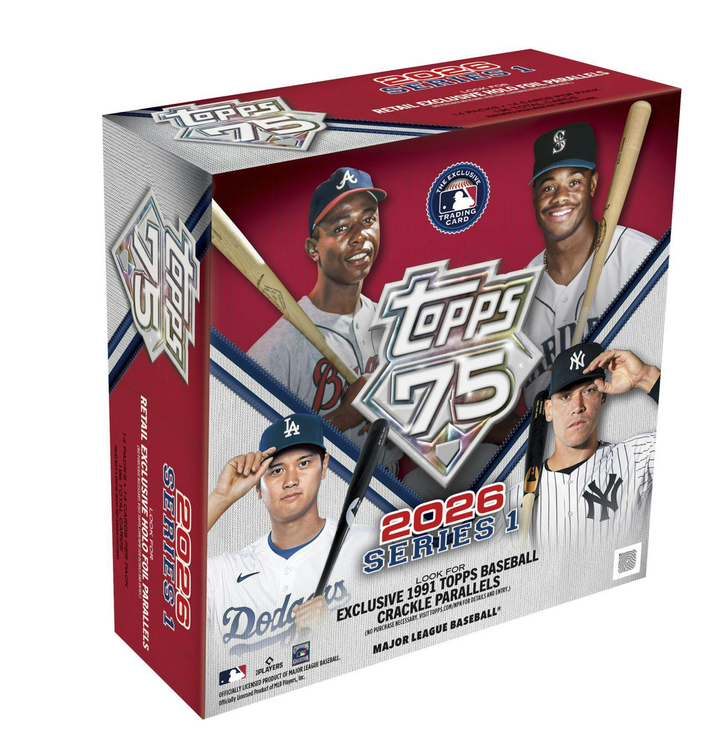 2026 Topps Series 1 Baseball Mega 20-Box Case