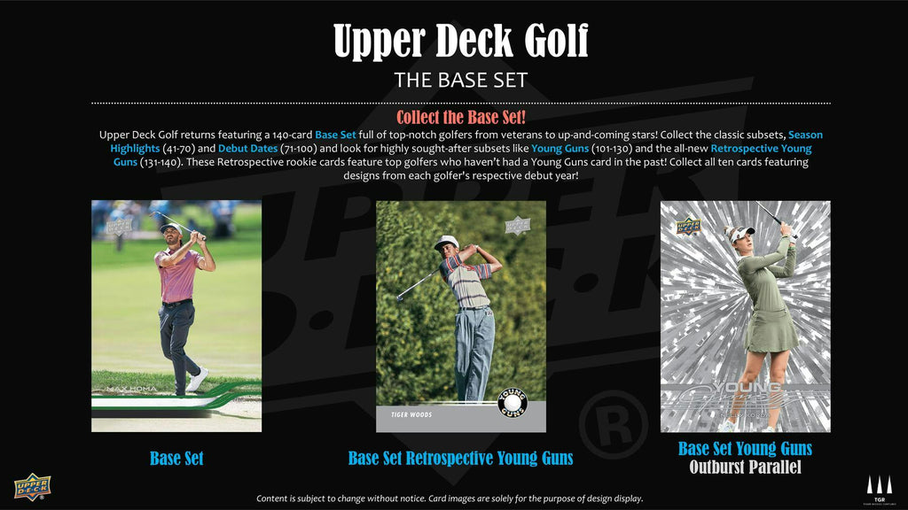 2026 Upper Deck Golf Hobby Box