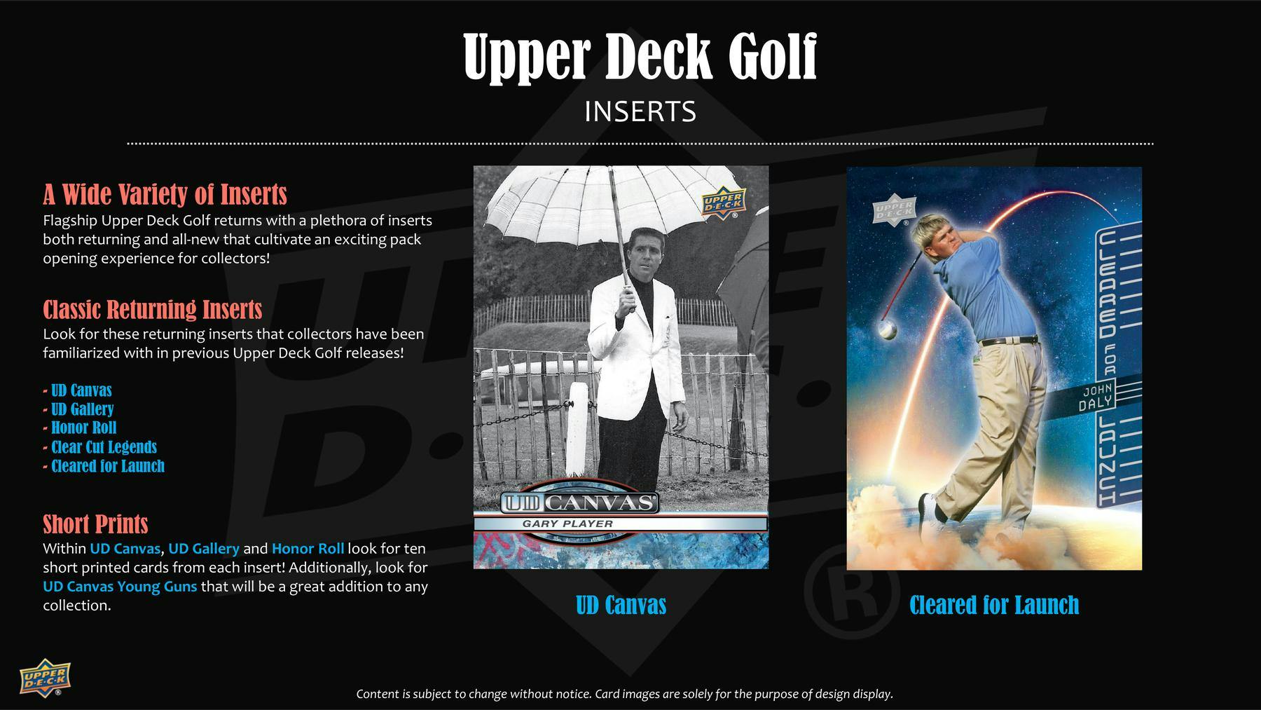 2026 Upper Deck Golf Hobby Box