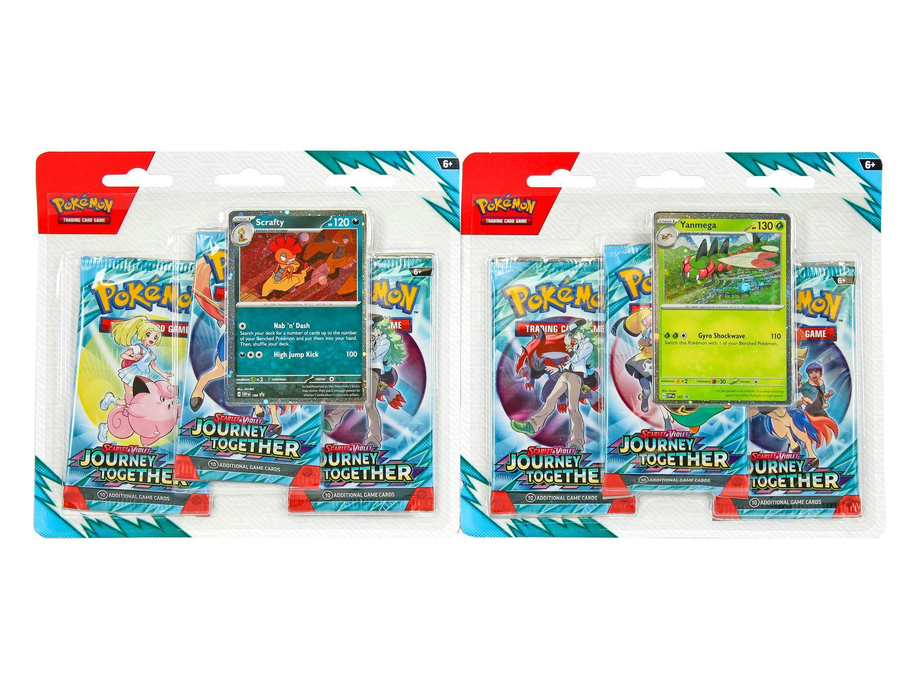 Pokémon TCG: Scarlet & Violet - Journey Together 3-Pack Blister