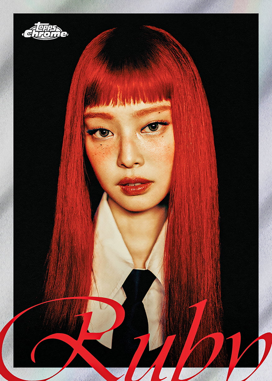 2026 Topps Chrome x Jennie Kim K-Pop 5-Box Case