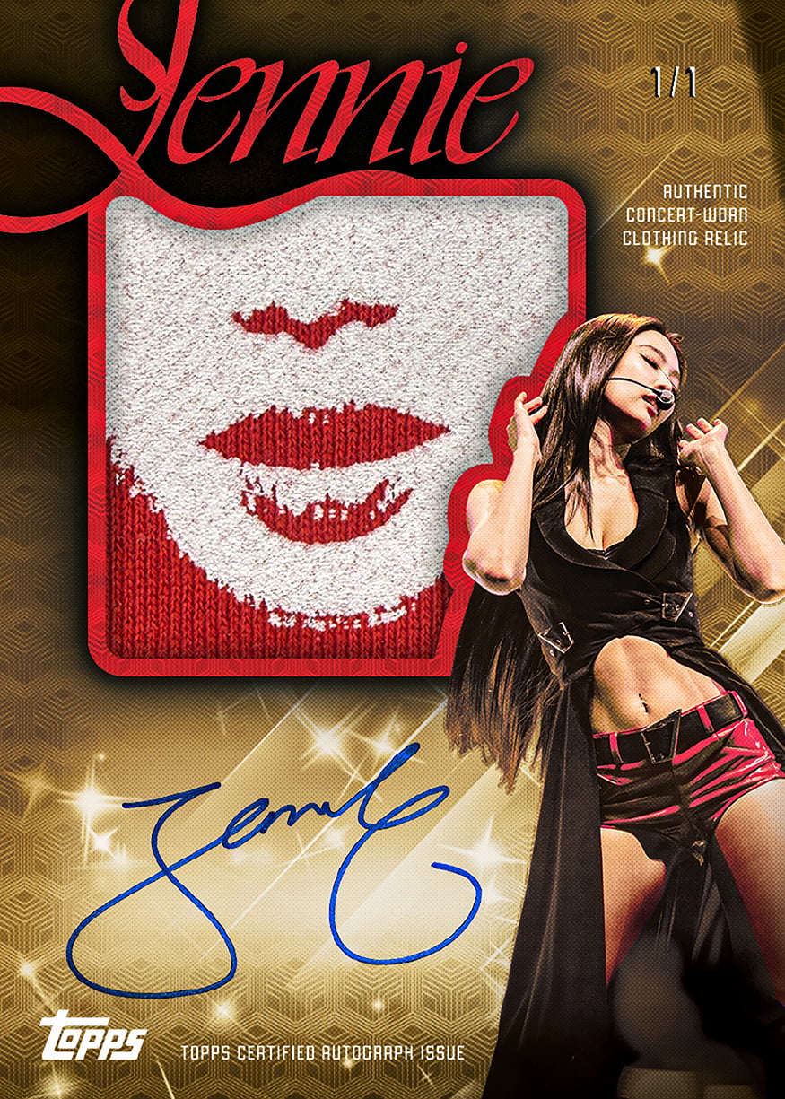 2026 Topps Chrome x Jennie Kim K-Pop 5-Box Case