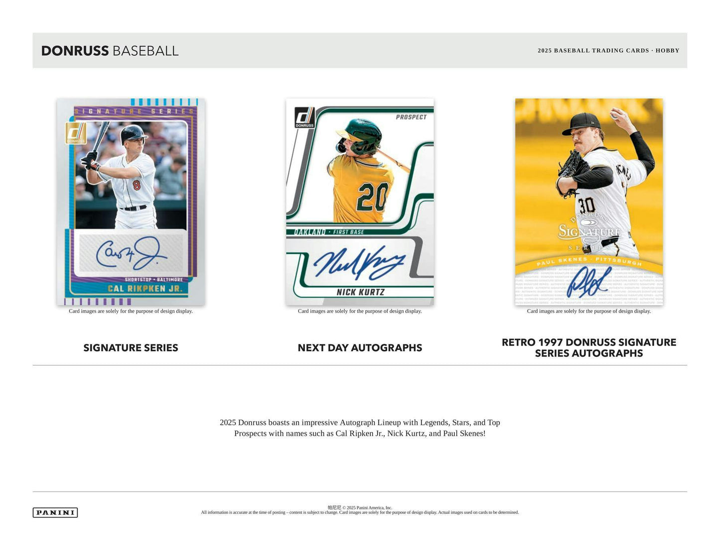 2025 Panini Donruss Baseball Hobby Pack