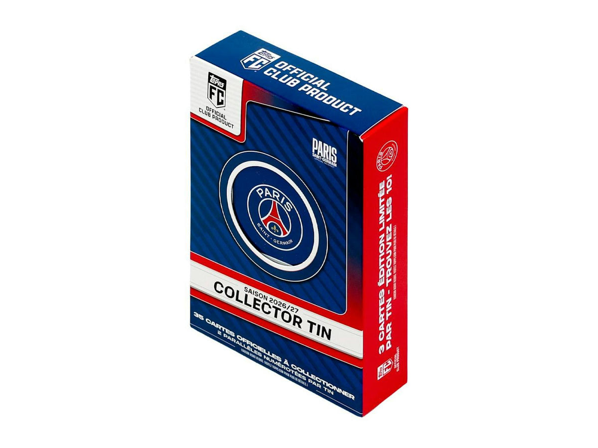 2026-27 Topps Paris Saint-Germain Soccer Collector Tin