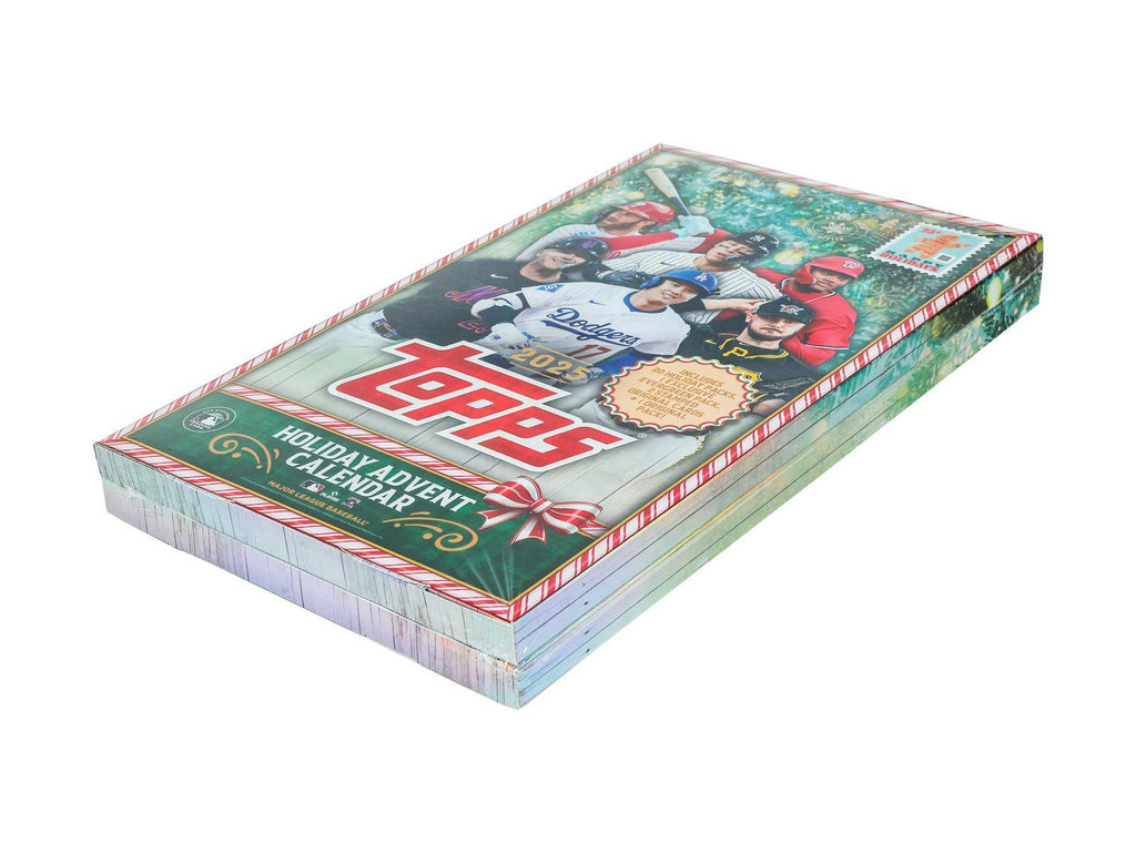 2025 Topps Holiday Baseball Advent Calendar 8-Box Case