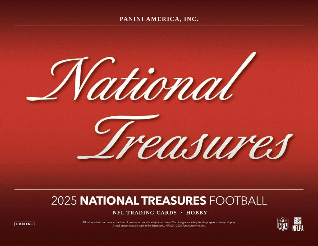 2025 Panini National Treasures Football Hobby Box