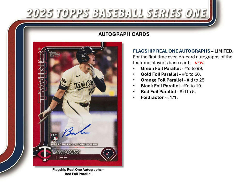 2025 Topps Series 1 Baseball 12-Card Hobby Pack