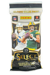 2024 Panini Select Football Jumbo Pack (Red/Yellow Prizm Shock Die-Cuts)