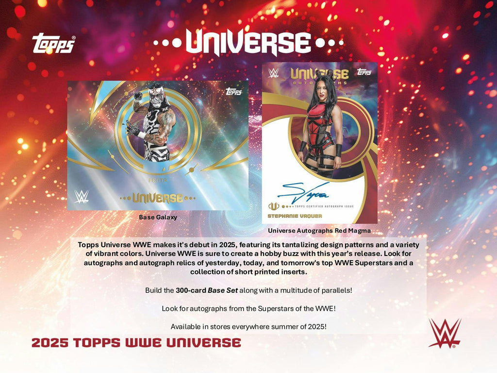 2025 Topps WWE Universe Wrestling 6-Pack Blaster Box (2/27)