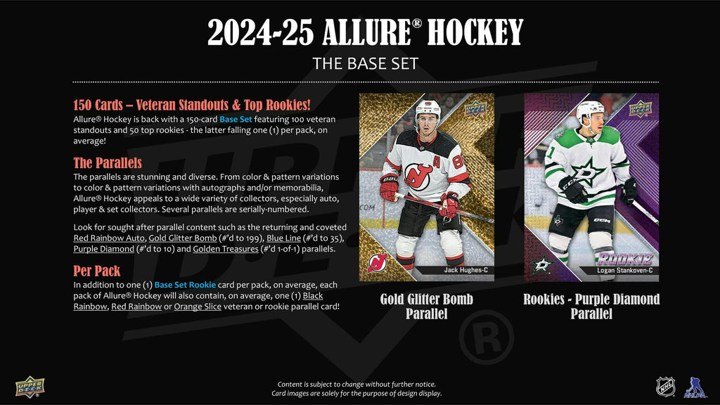 2024-25 Upper Deck Allure Hockey Hobby Box