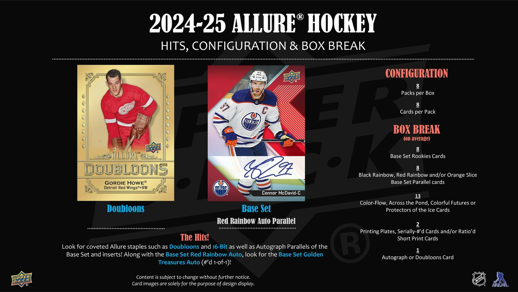 2024-25 Upper Deck Allure Hockey Hobby Box