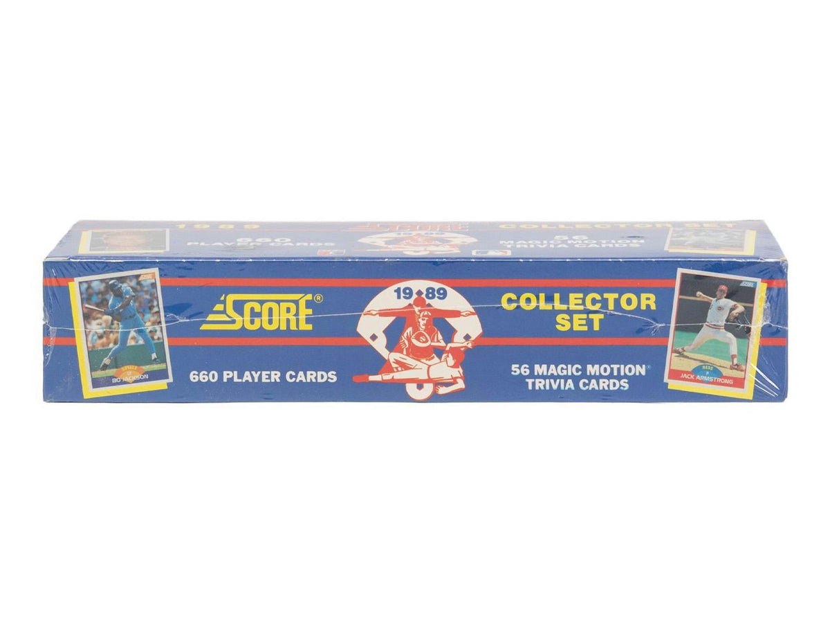 1989 Score Baseball 660-Card Collector Set (Bonus: 56 Magic Motion Trivia Cards)