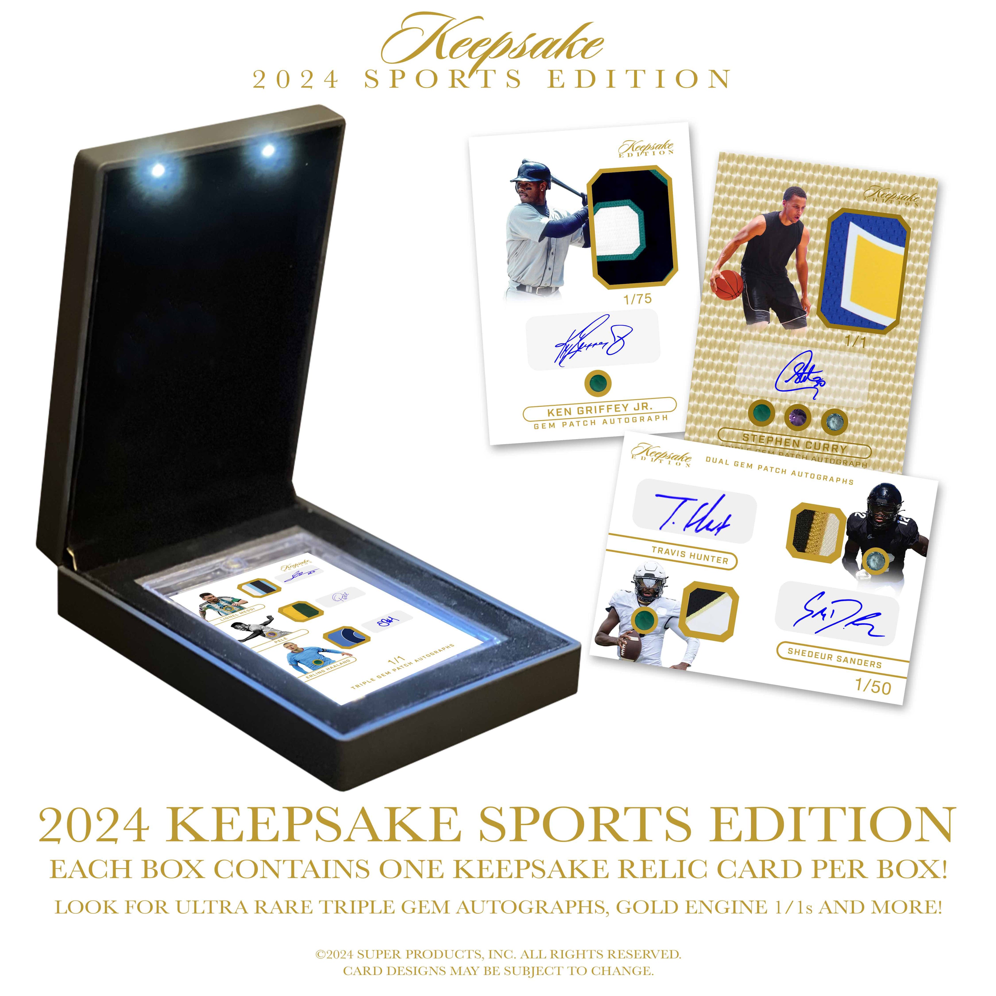 2024 Super Break Keepsake Multi-Sport Premier Edition Hobby Box