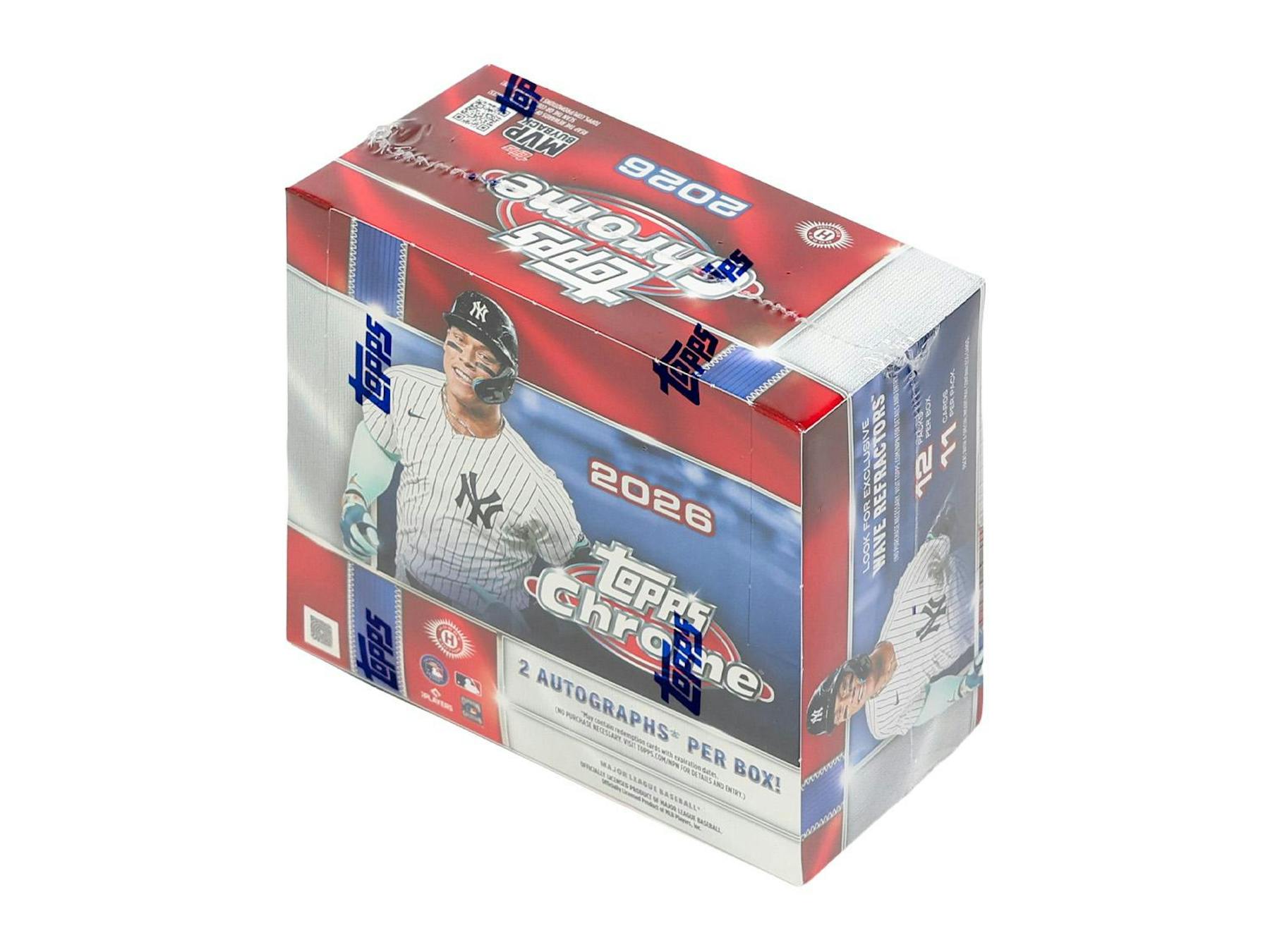2026 Topps Chrome Baseball Hobby Jumbo Box (Presell 7/22)