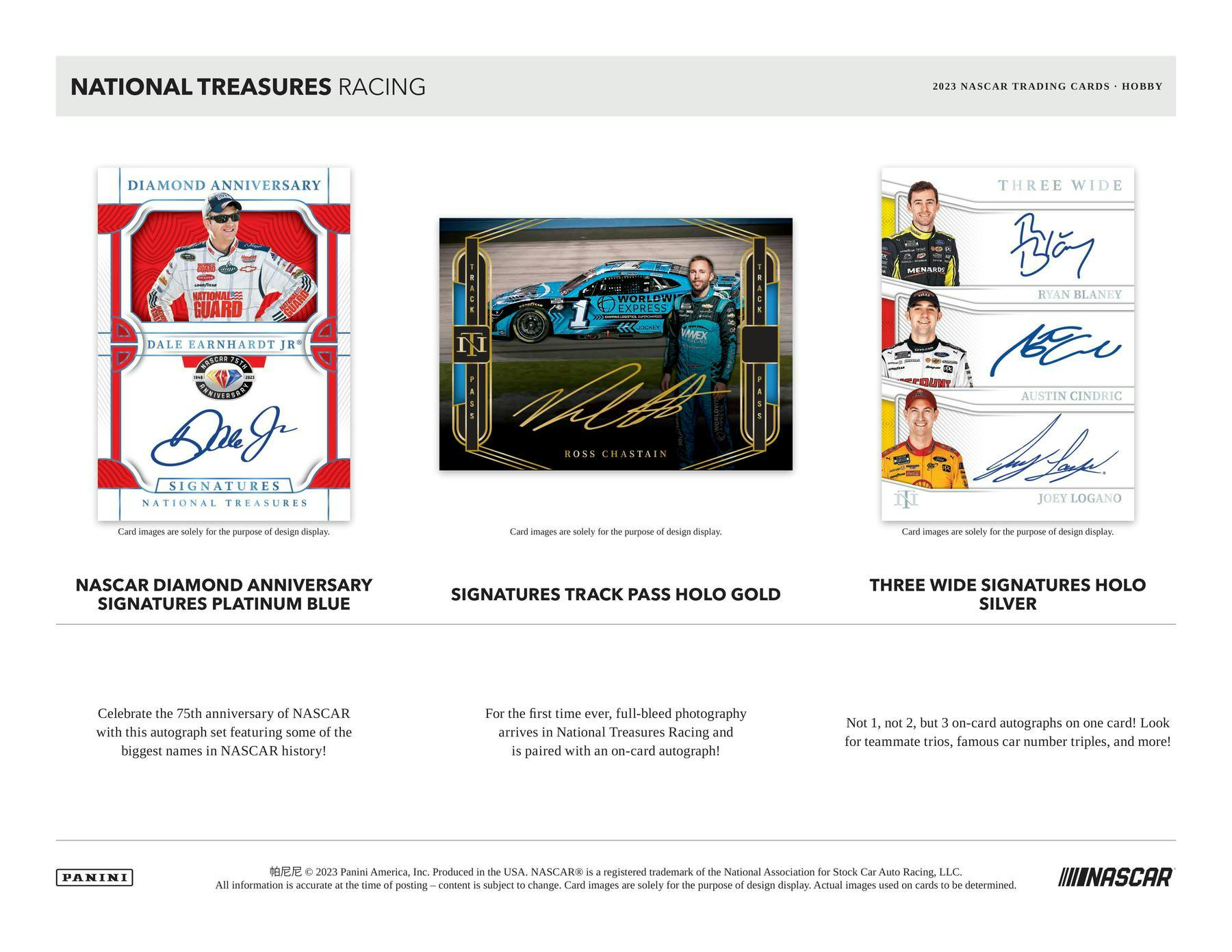 2023 Panini National Treasures NASCAR Racing Hobby Box