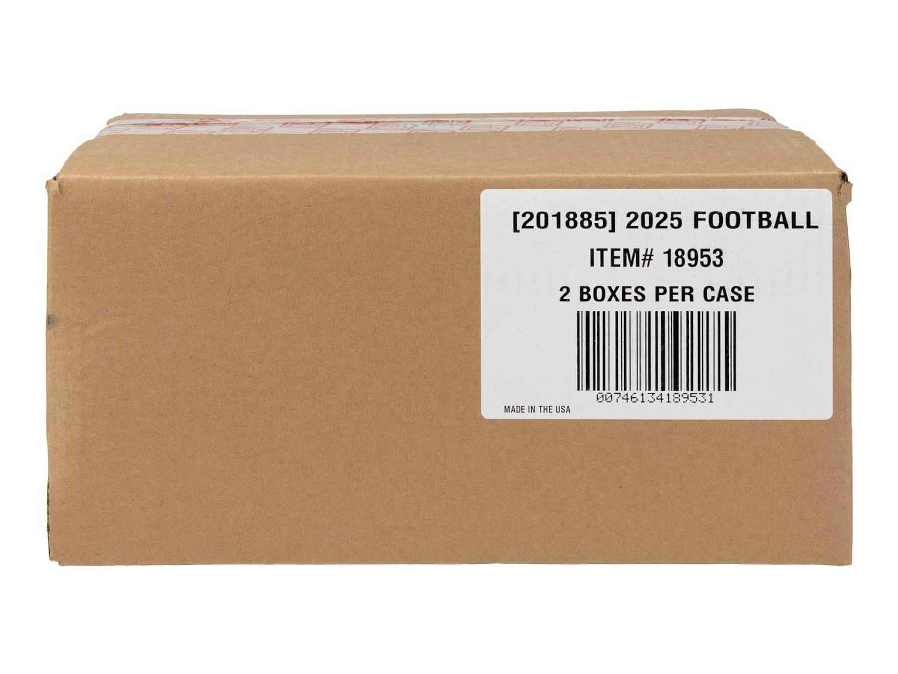 2025 Panini Flawless Football Hobby 2-Box Case