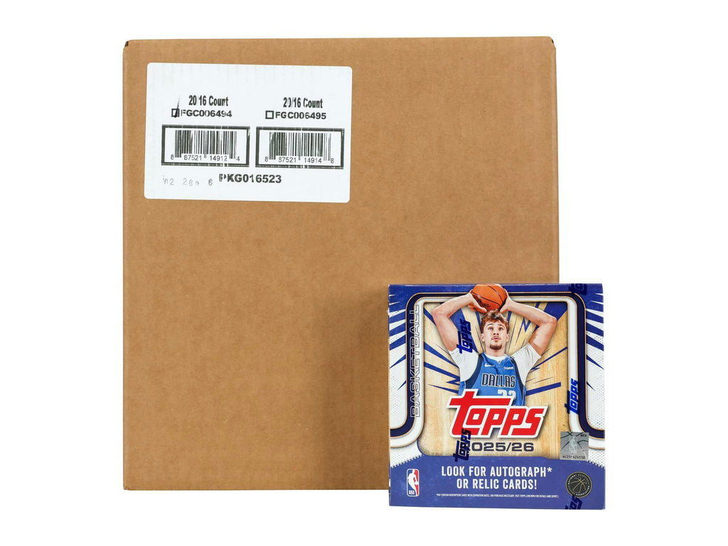 2025-26 Topps Basketball Mega 20-Box Case (11/6)