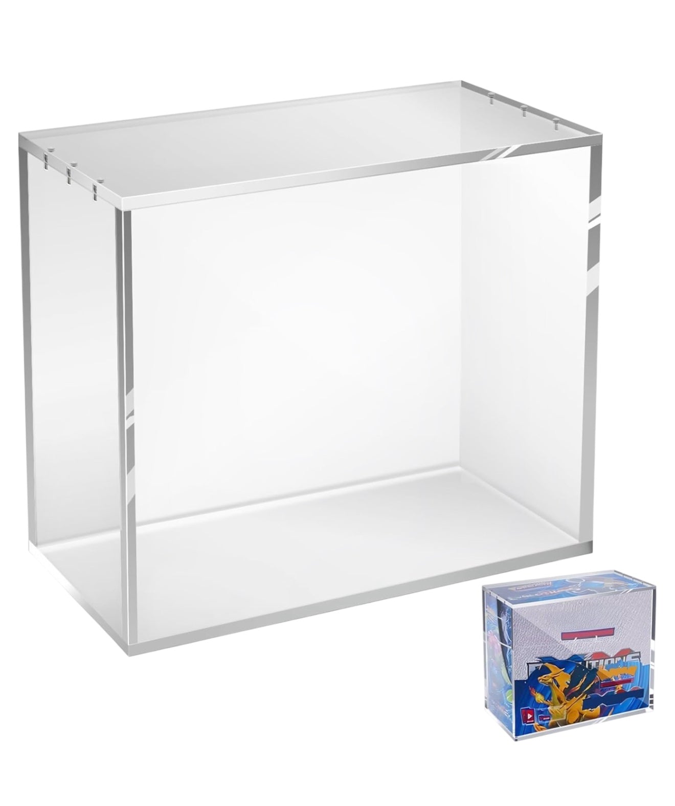 Pokémon Elite Trainer Box Acrylic Case Extra Thick ETB Protector Case