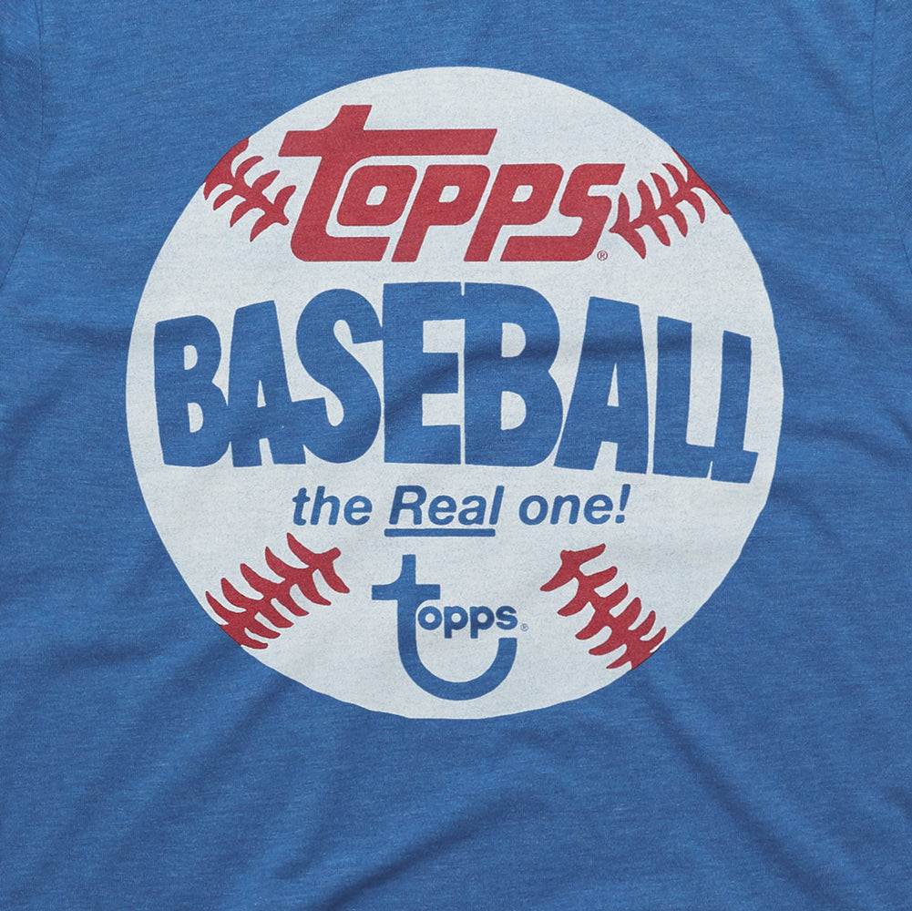 Topps Baseball The Real One Blue T-Shirt