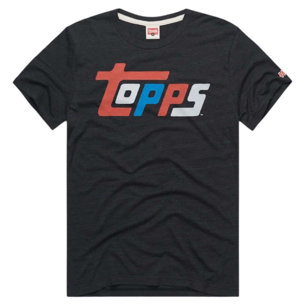 Topps Baseball 1981 Logo Black T-Shirt