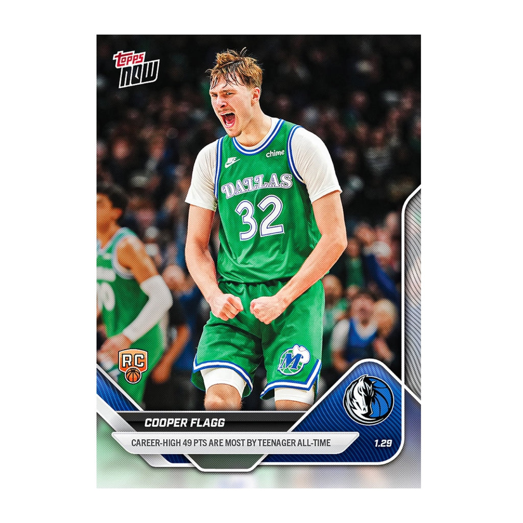2025-26 NBA Topps NOW Cooper Flagg #150 (PR: 30039)