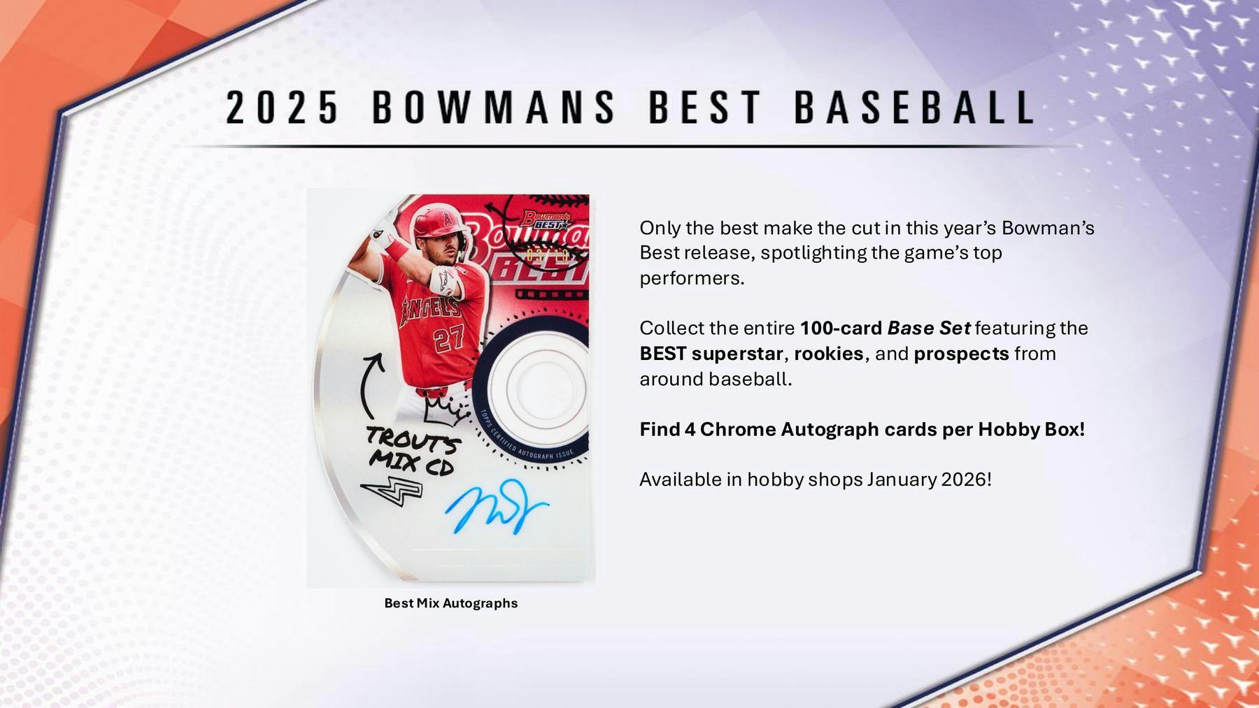 2025 Bowman's Best Baseball Hobby 8-Box Case (3/11)