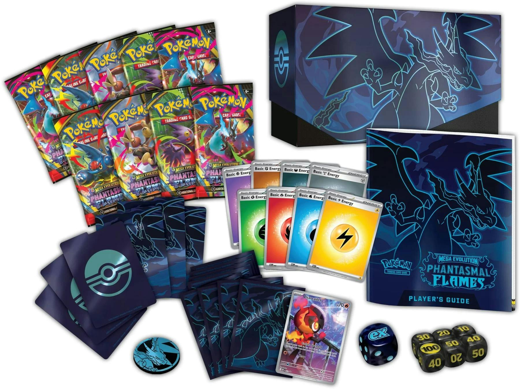 Pokémon TCG: Mega Evolution - Phantasmal Flames Elite Trainer Box (11/14)